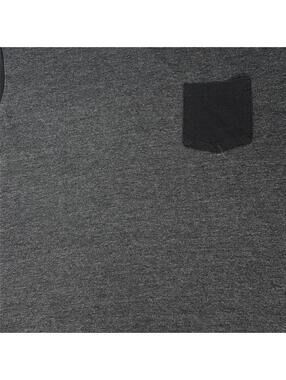 Blue Crown Men's Grey and Black Tshirt